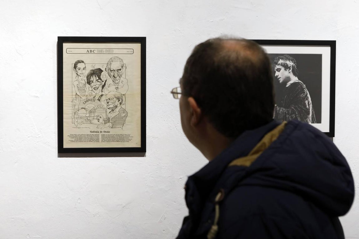 La exposición sobre Antonio Gala y Elio Berhanyer en Córdoba, en imágenes
