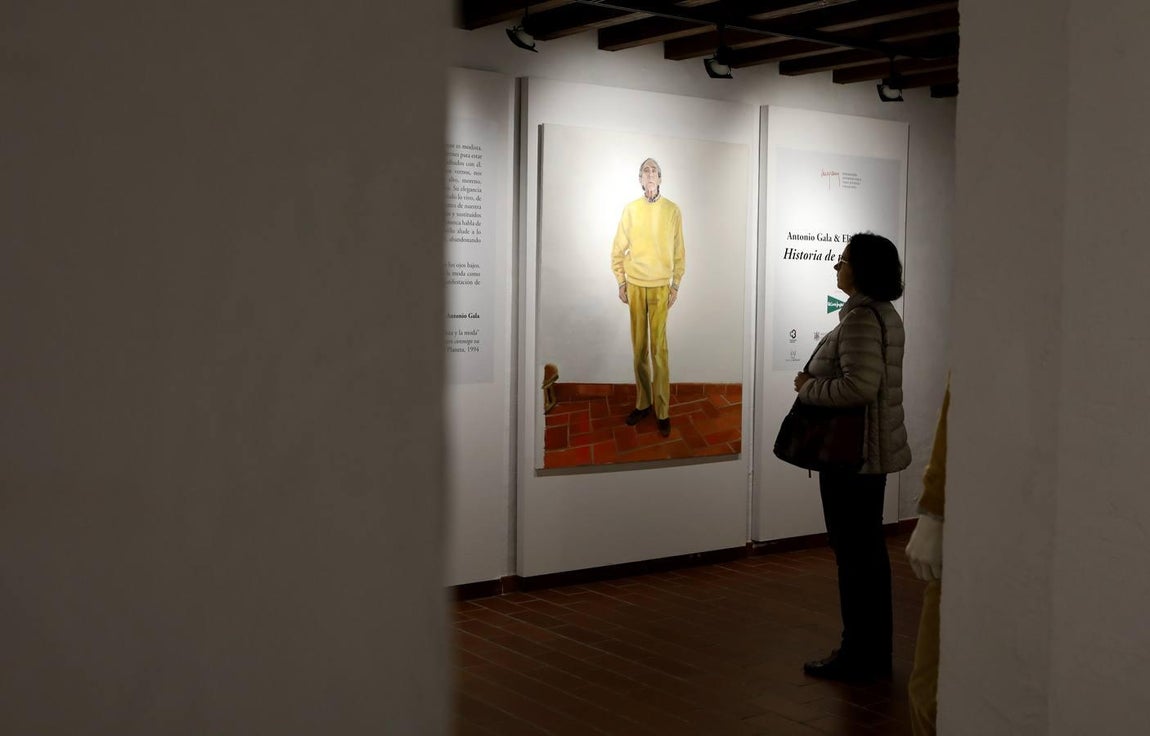 La exposición sobre Antonio Gala y Elio Berhanyer en Córdoba, en imágenes