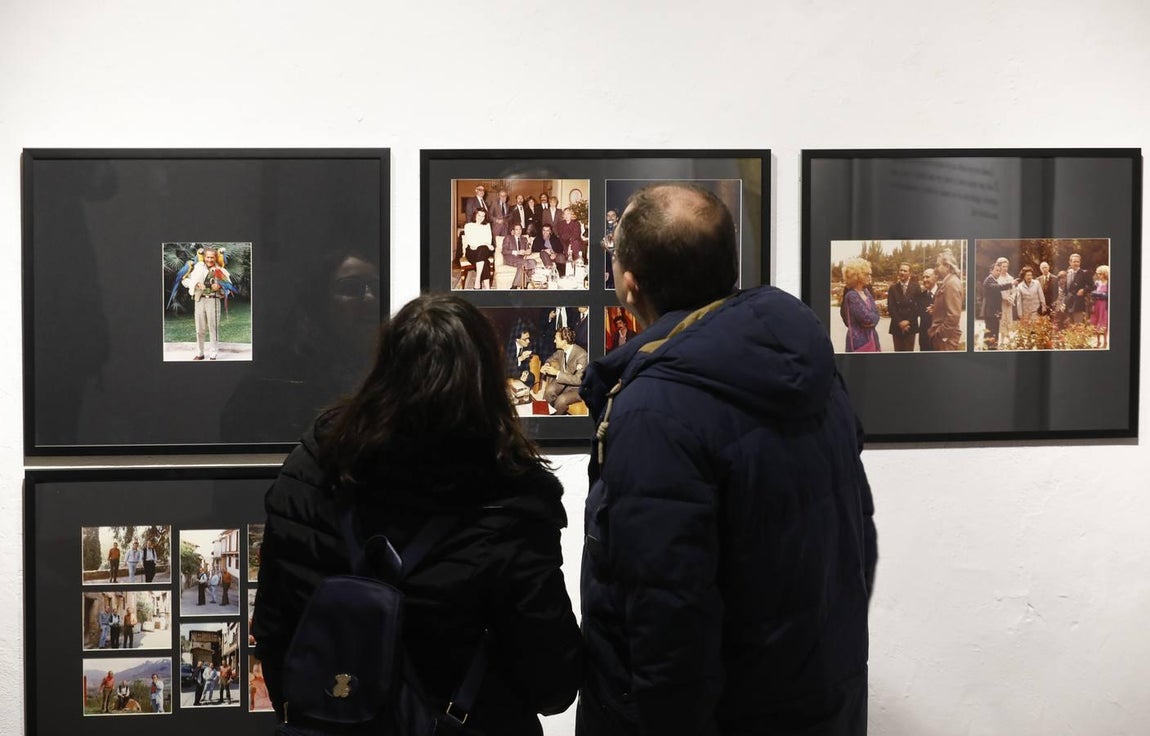 La exposición sobre Antonio Gala y Elio Berhanyer en Córdoba, en imágenes