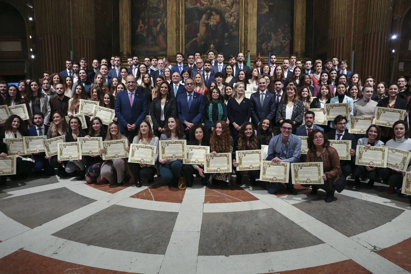 Entrega de los Premios Extraordinarios Fin de Estudios de la Universidad de Sevilla