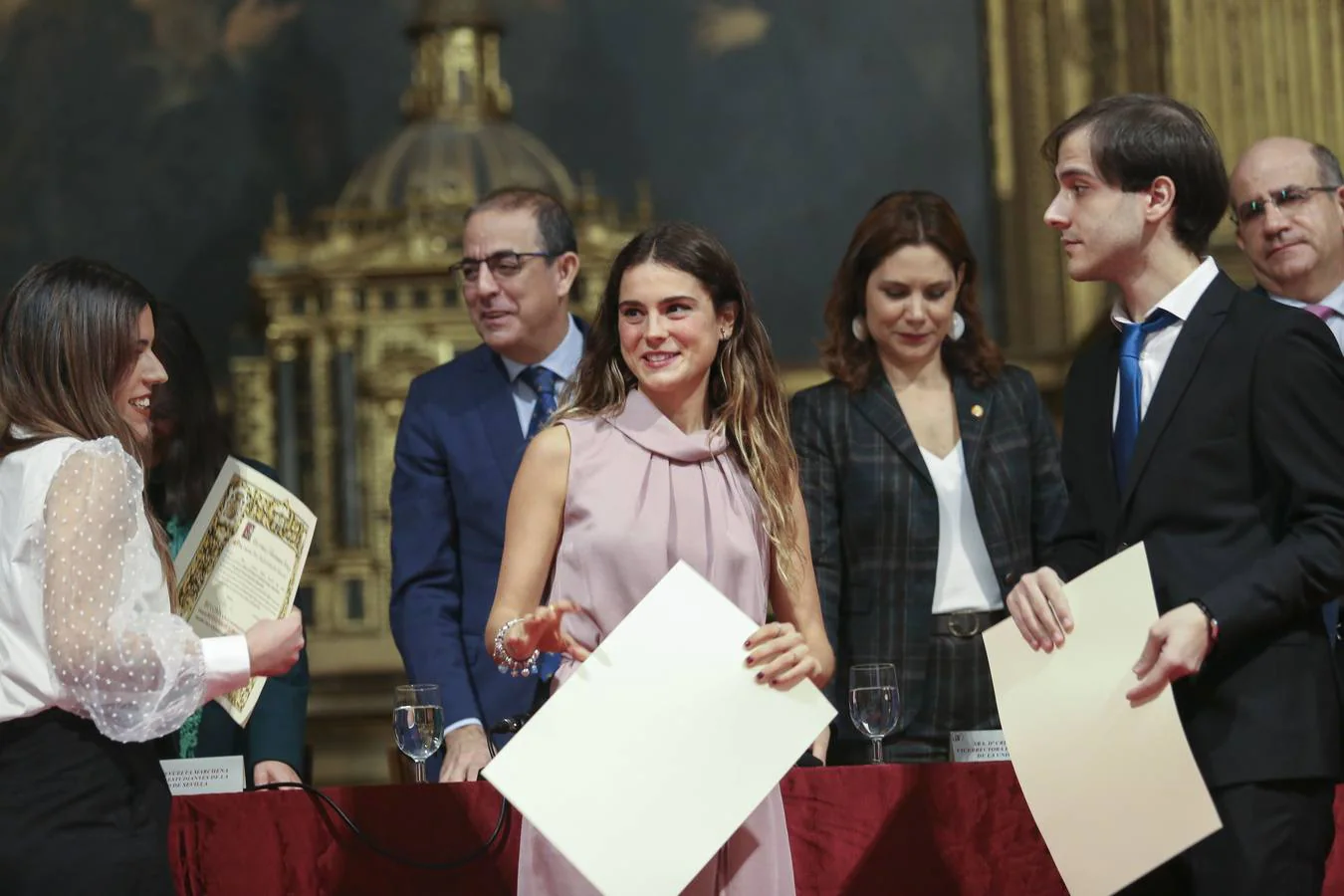 Entrega de los Premios Extraordinarios Fin de Estudios de la Universidad de Sevilla