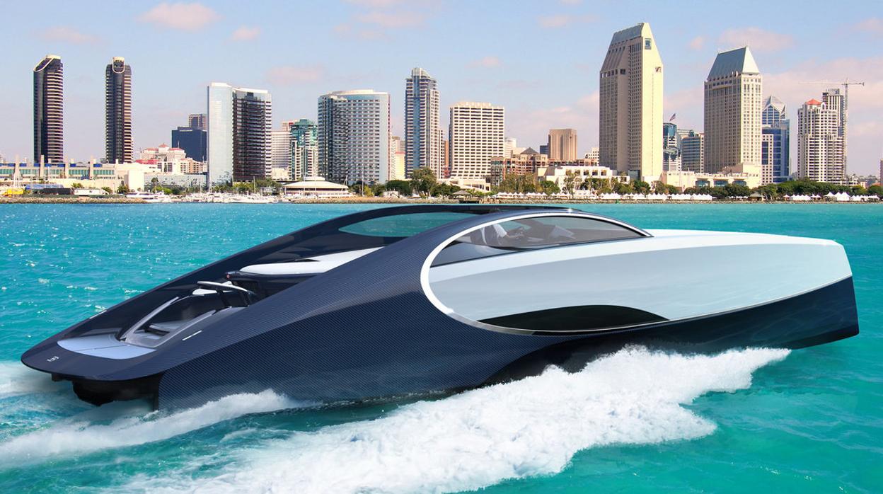 Bugatti Niniette 66, el yate de lujo que parece un superdeportivo