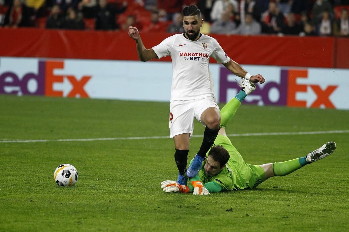 En imágenes, el partido Sevilla FC-Qarabag (2-0)