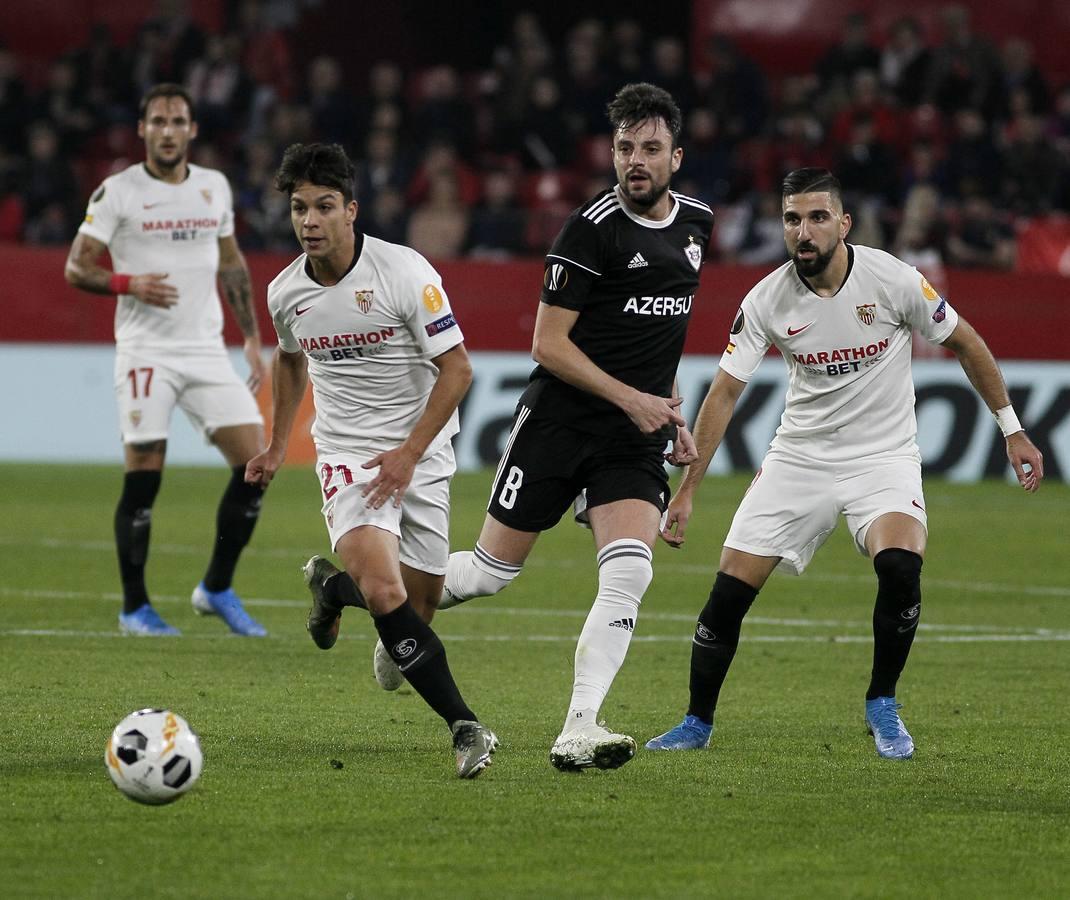 En imágenes, el partido Sevilla FC-Qarabag (2-0)