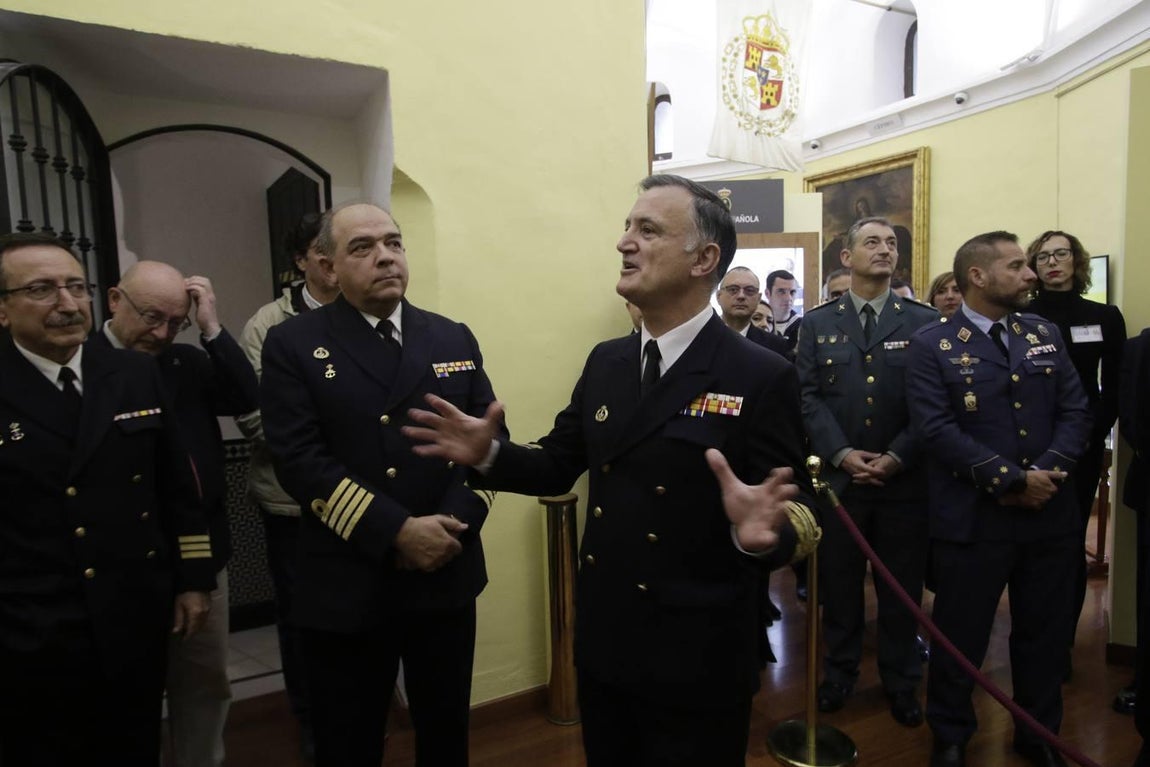 El poder naval español se muestra en la Torre del Oro