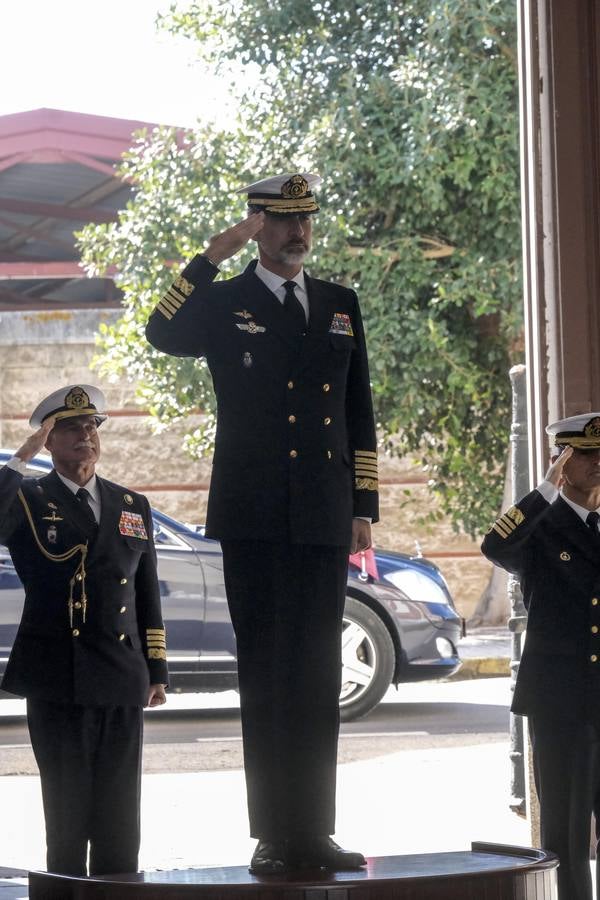 El Rey visita Rota y San Fernando