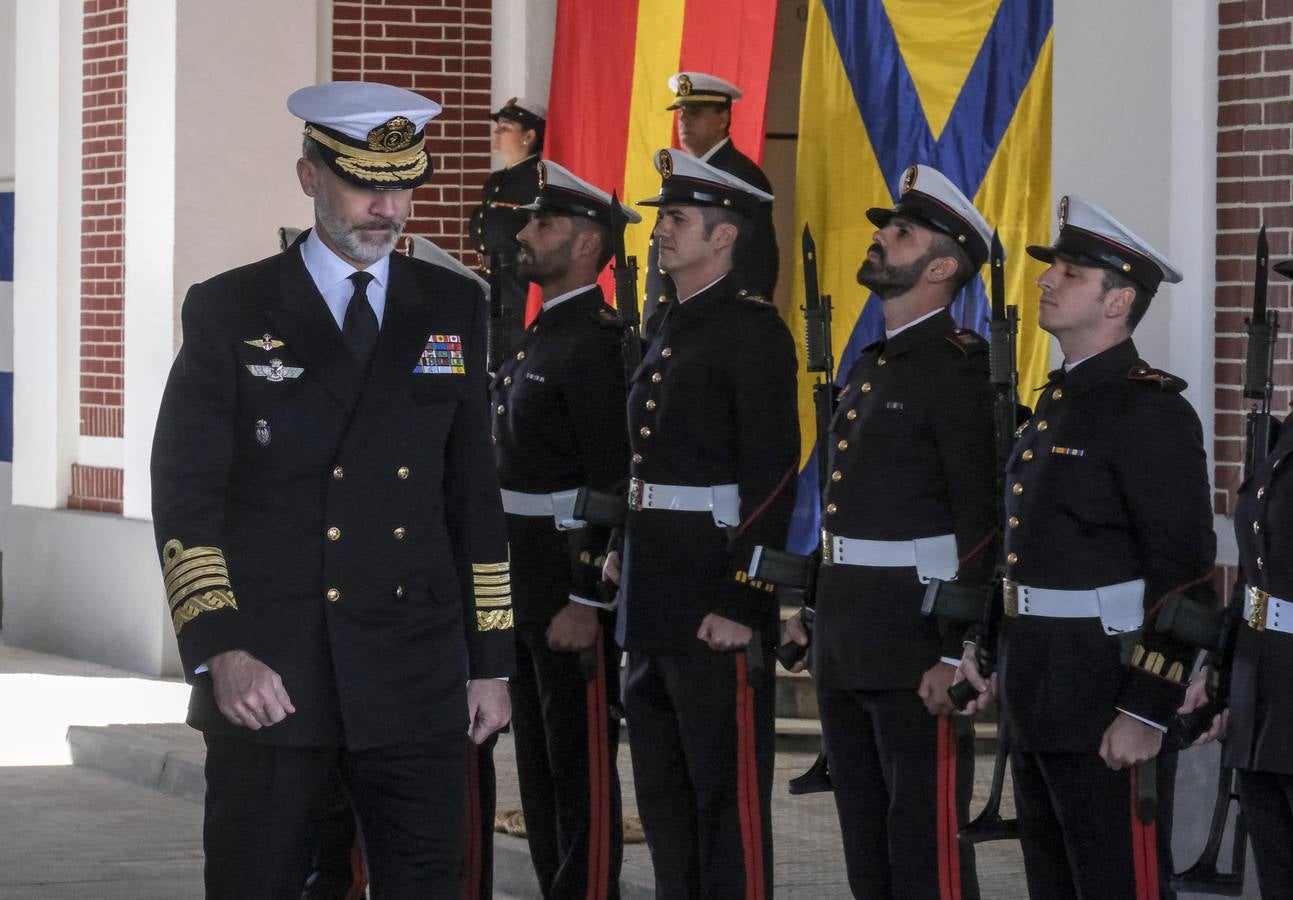 El Rey visita Rota y San Fernando