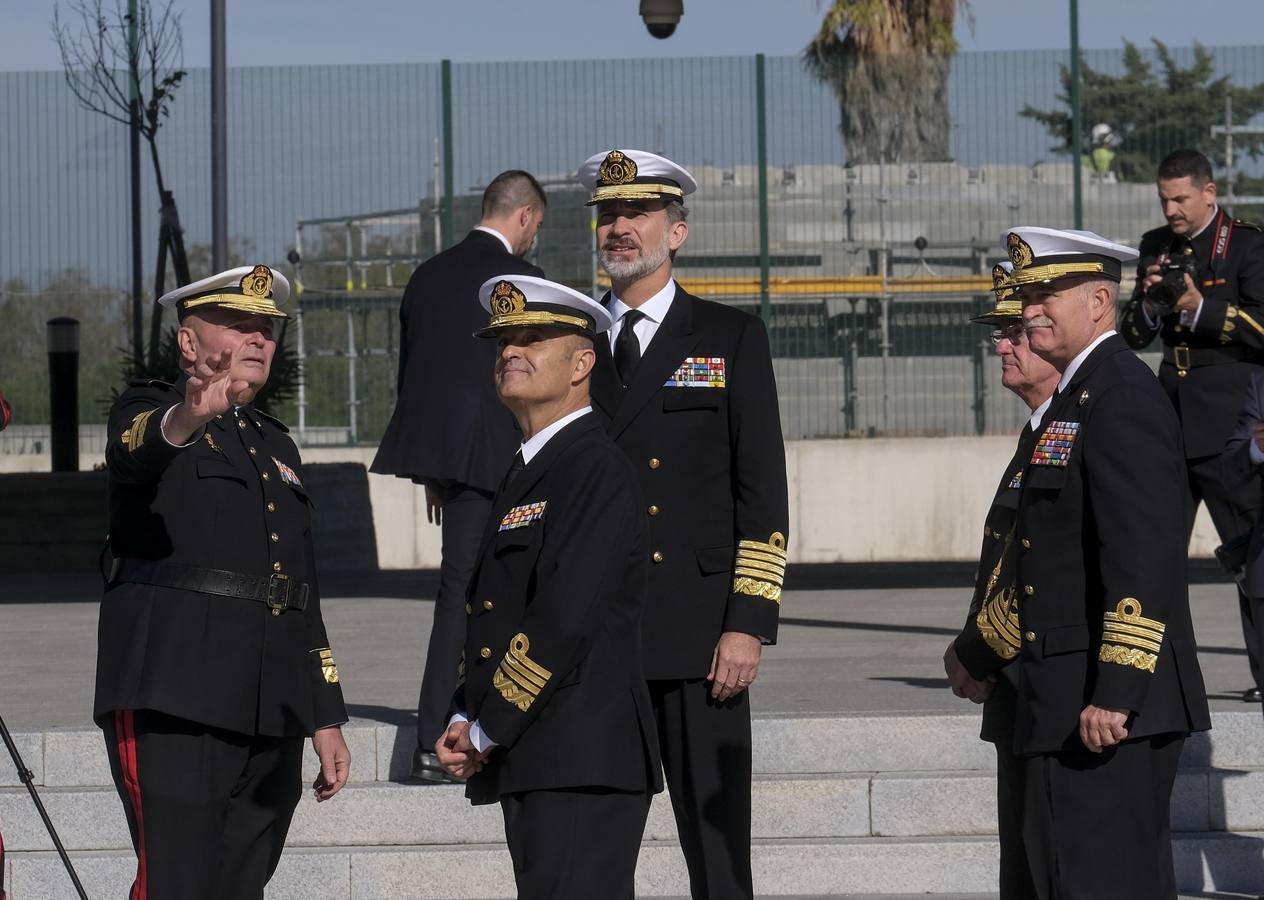 El Rey visita Rota y San Fernando