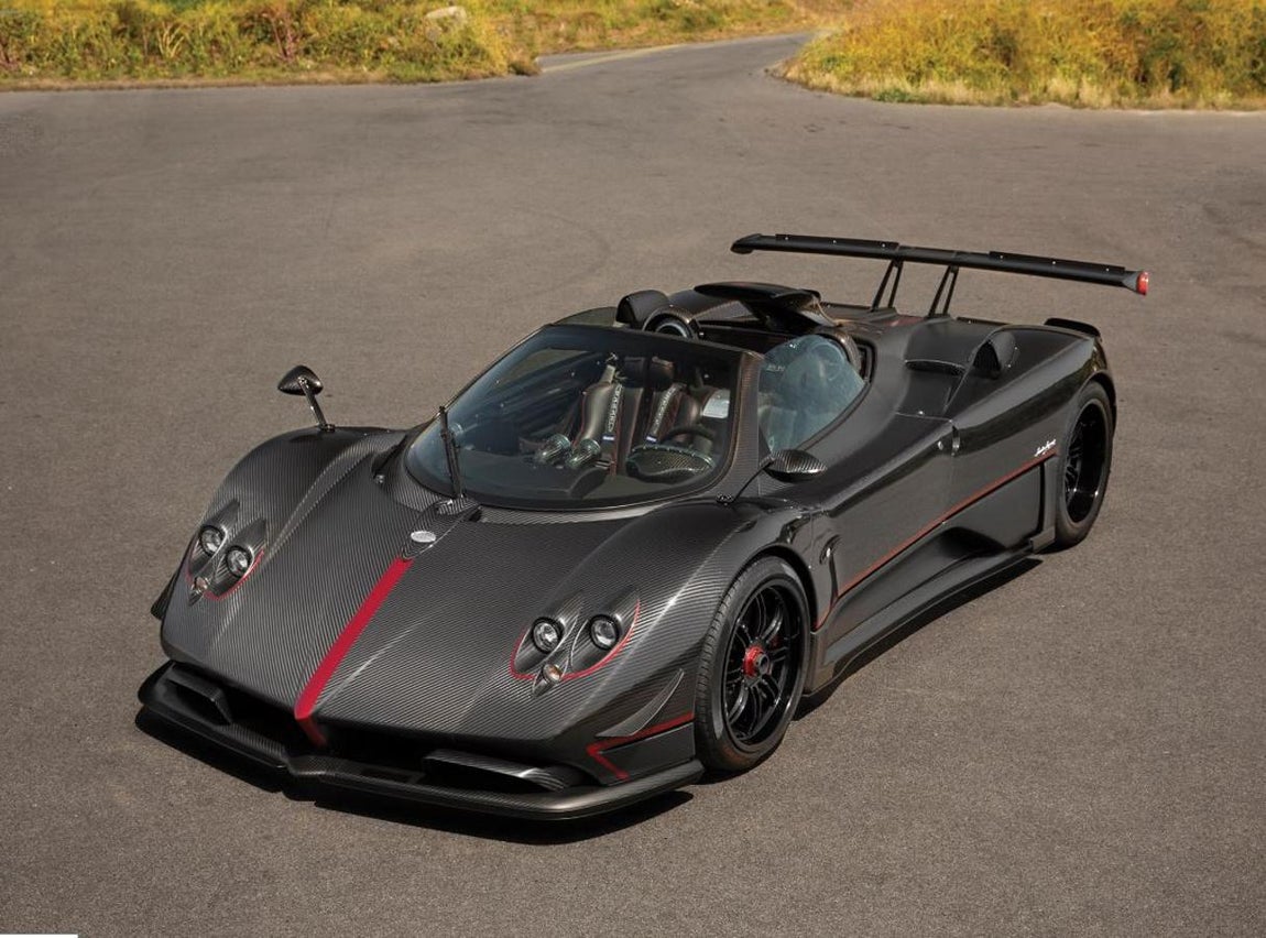 Pagani Zonda Aether de 2017. El Pagani Zonda Aether de 2017 es uno de los últimos Zonda producidos por la casa italiana y también uno de los más potentes de su nombre. Su número de chasis es el ZA9C820C110F76131, se trata de un coche único, raro, por ello los tasadores de Sotheby's estimaban que su precio final serían los 5 millones de euros. Pero los ha superado