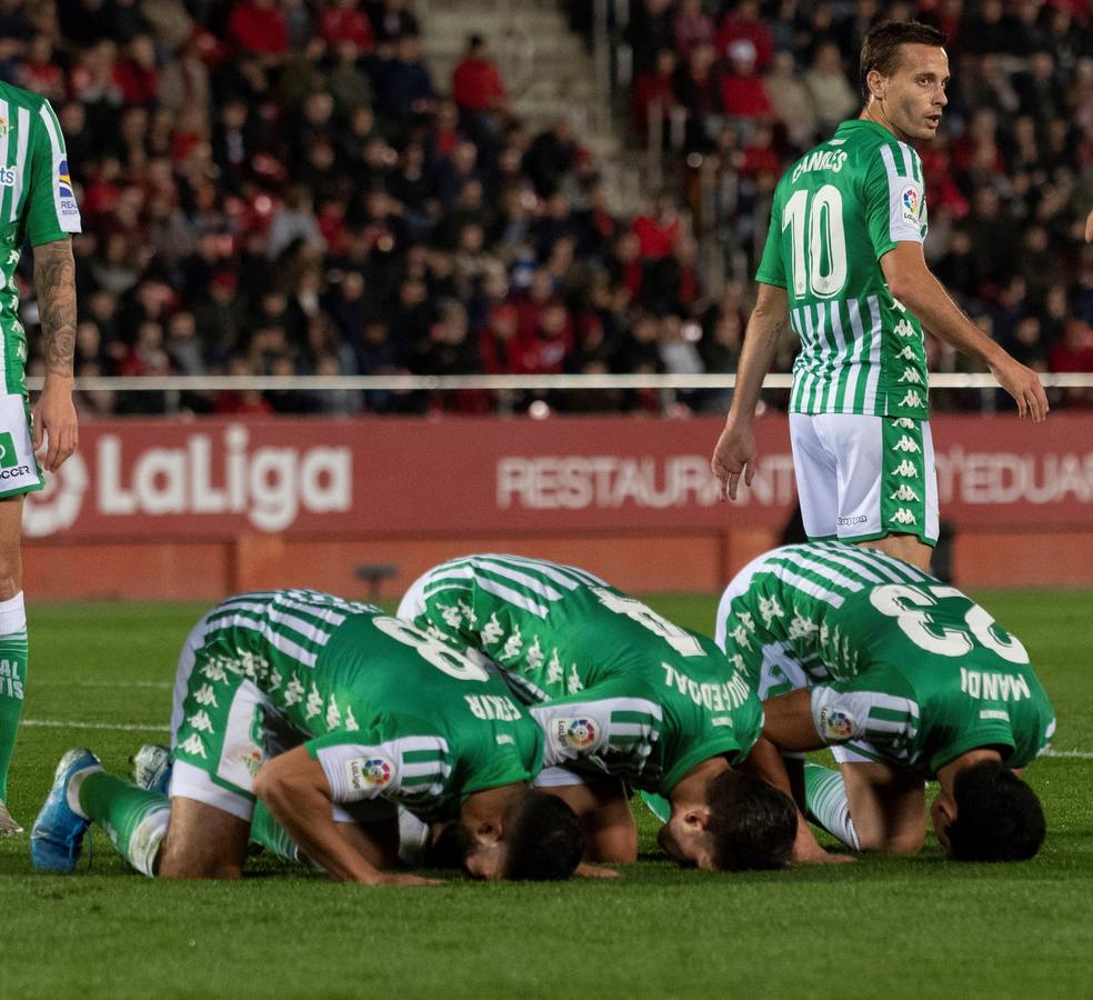 Las mejores imágenes de la victoria del Betis en Mallorca