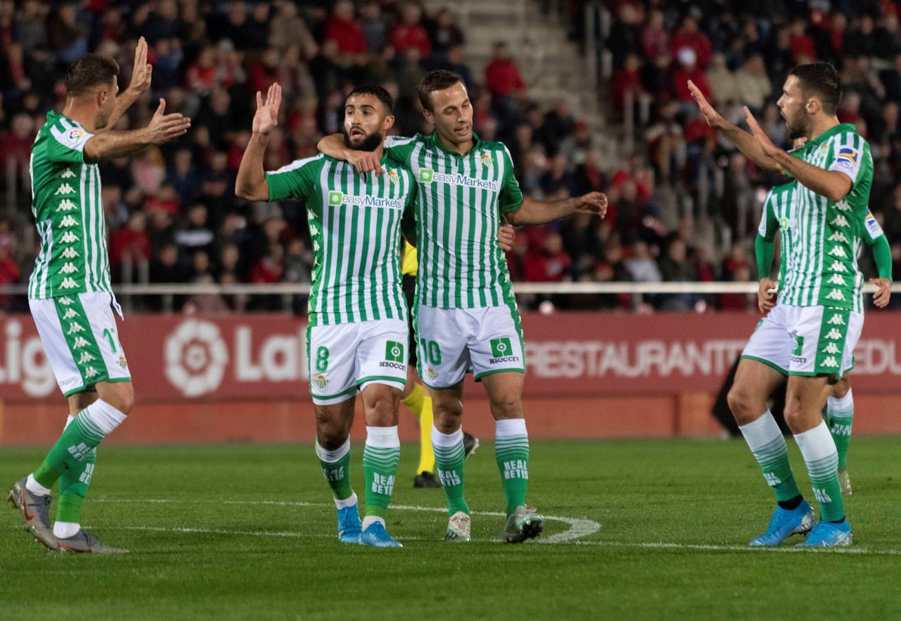 Las mejores imágenes de la victoria del Betis en Mallorca