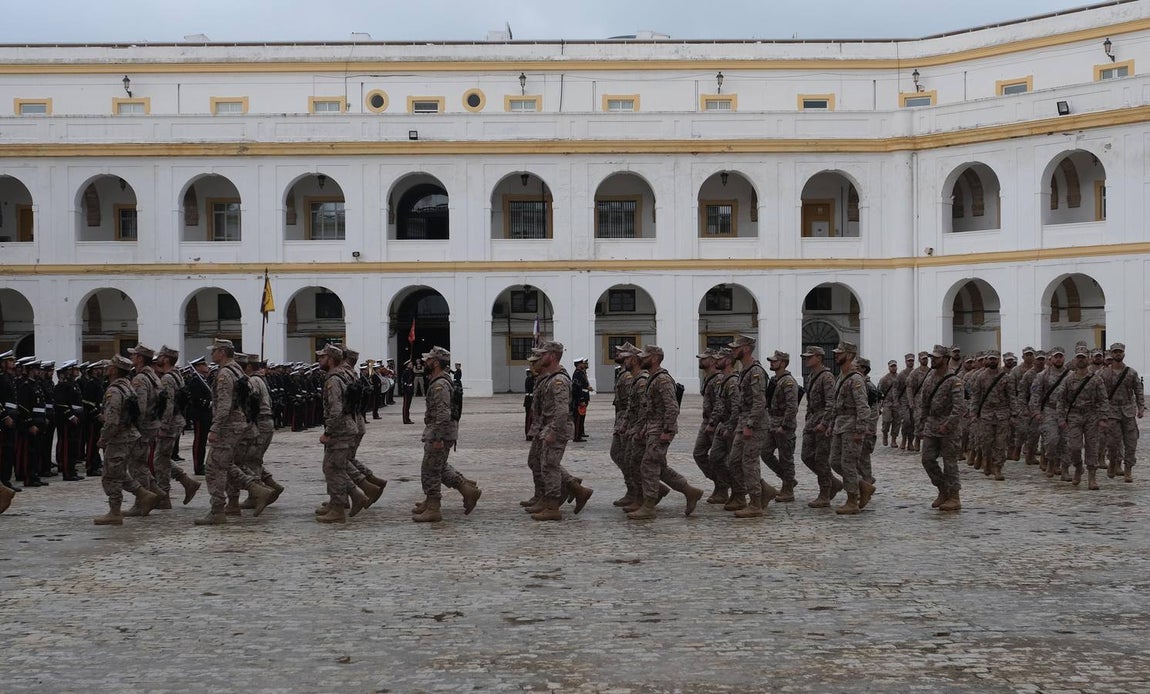 FOTOS: La vuelta a casa de los infantes de Marina desplegados en Malí