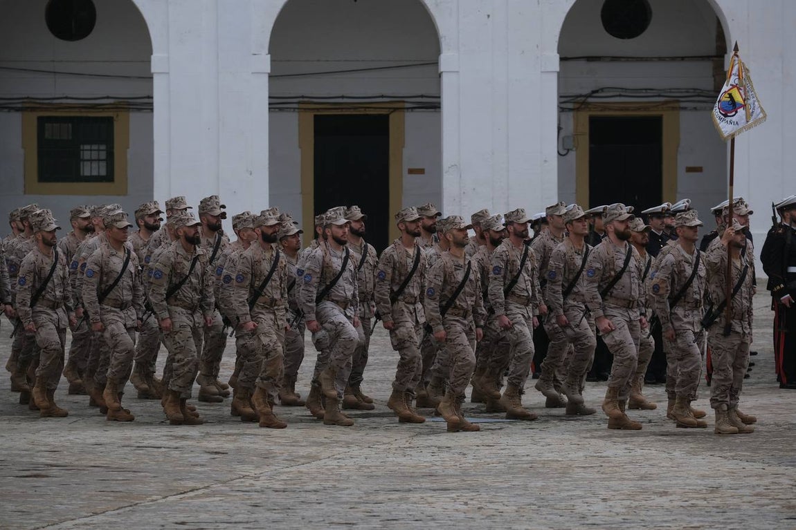 FOTOS: La vuelta a casa de los infantes de Marina desplegados en Malí