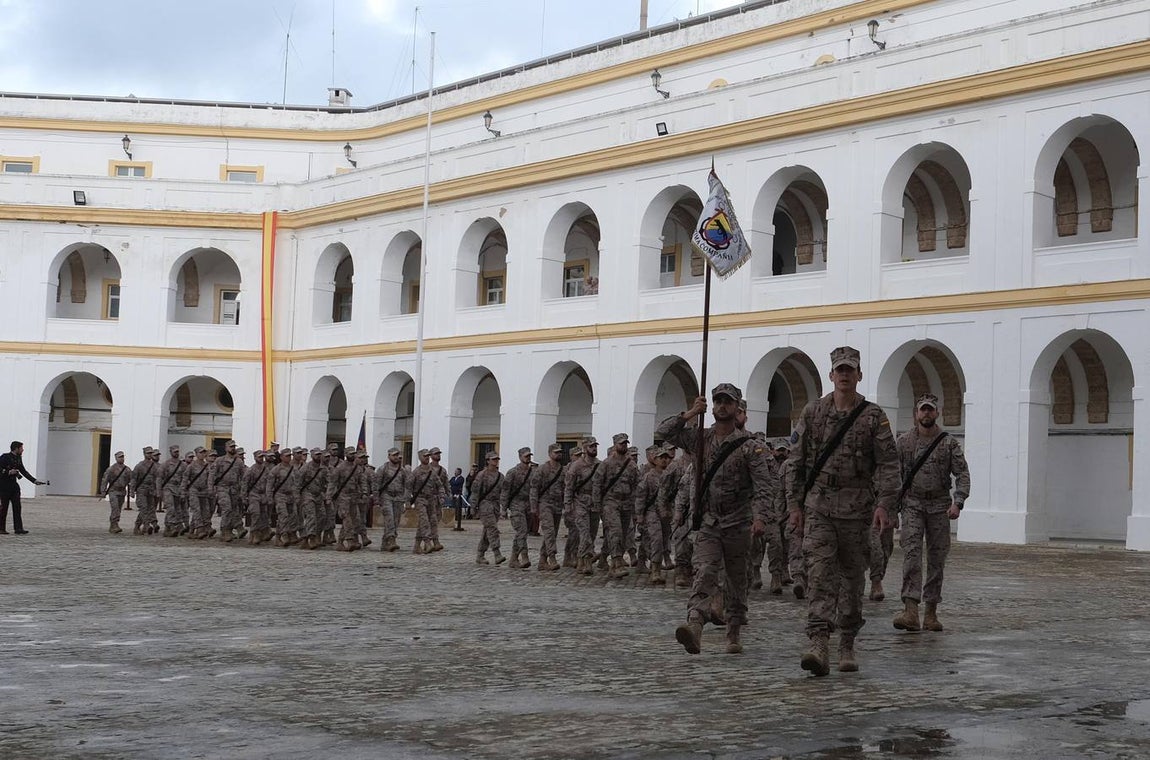 FOTOS: La vuelta a casa de los infantes de Marina desplegados en Malí