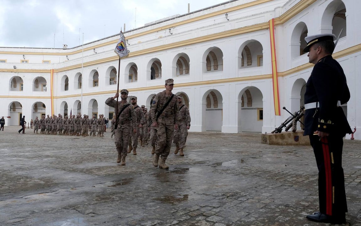 FOTOS: La vuelta a casa de los infantes de Marina desplegados en Malí