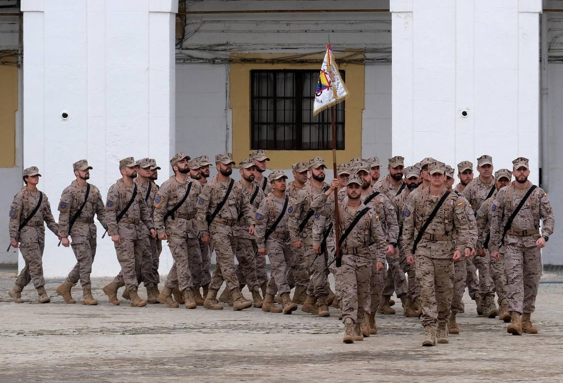 FOTOS: La vuelta a casa de los infantes de Marina desplegados en Malí