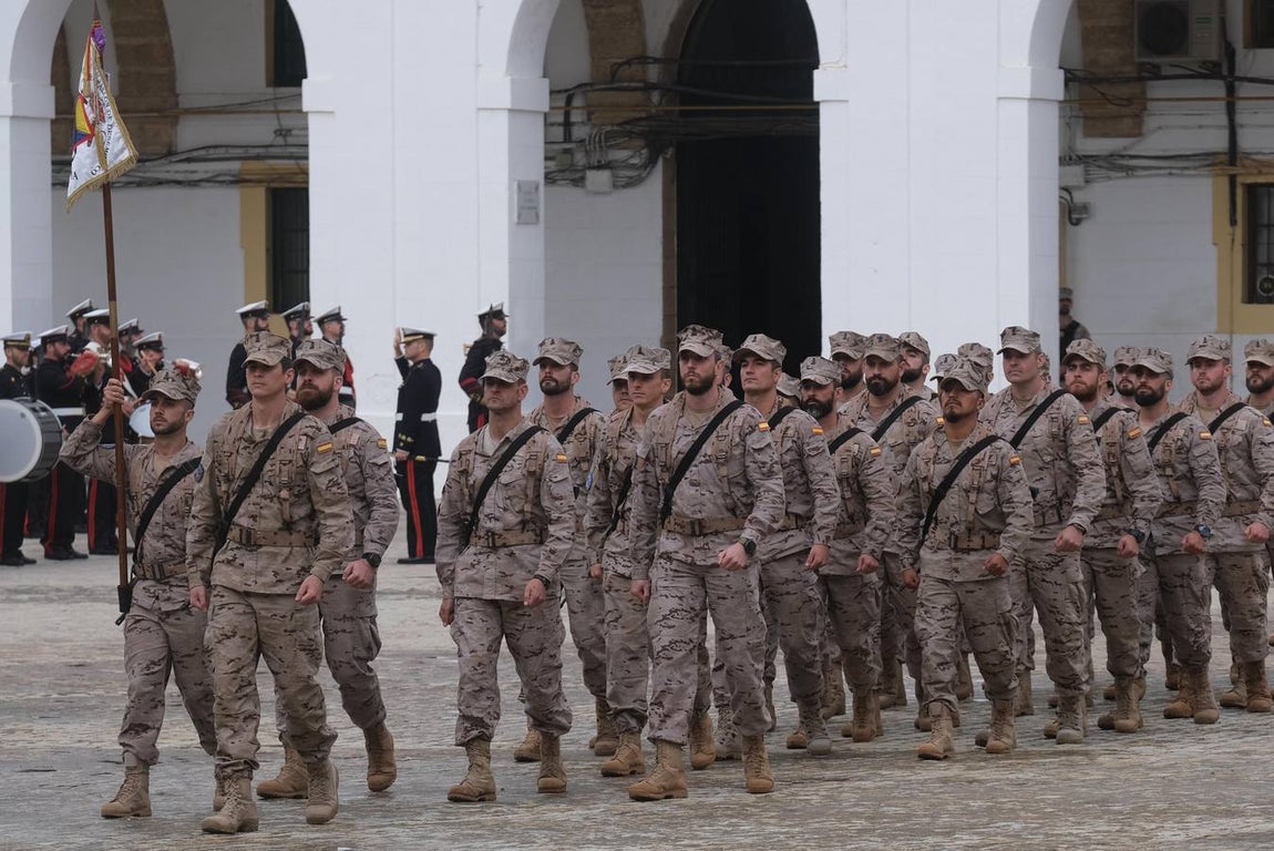 FOTOS: La vuelta a casa de los infantes de Marina desplegados en Malí
