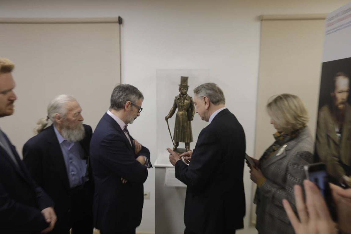 Inauguración de la primera biblioteca Pushkin en España