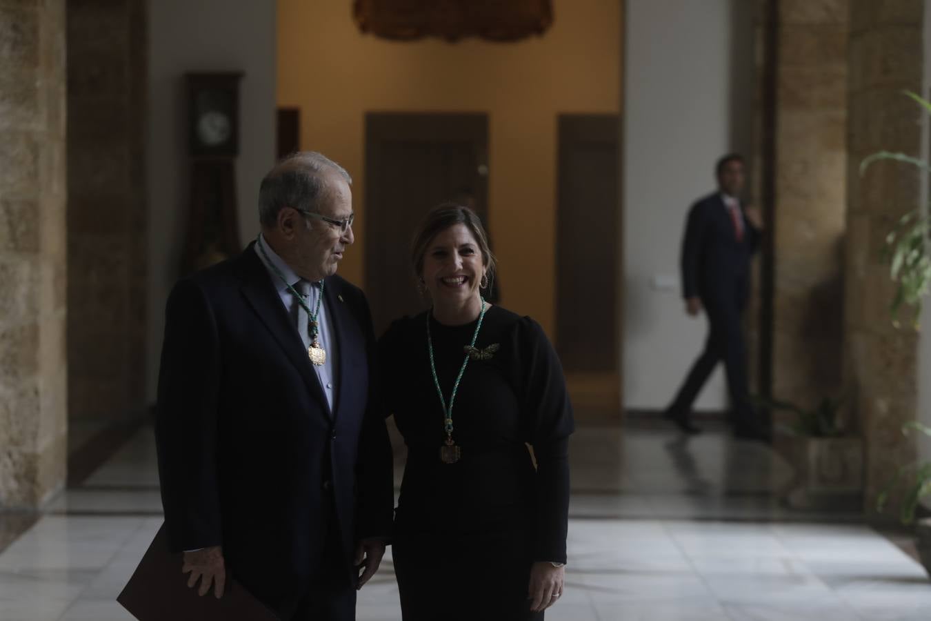 Acto institucional en Diputación, que celebra los 40 años de la primera corporación