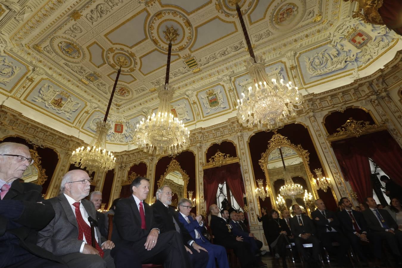 Acto institucional en Diputación, que celebra los 40 años de la primera corporación