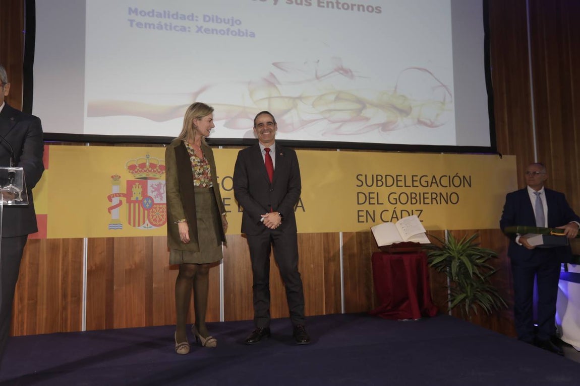 Entrega de distinciones de la Subdelegación por la conmemoración de la Constitución