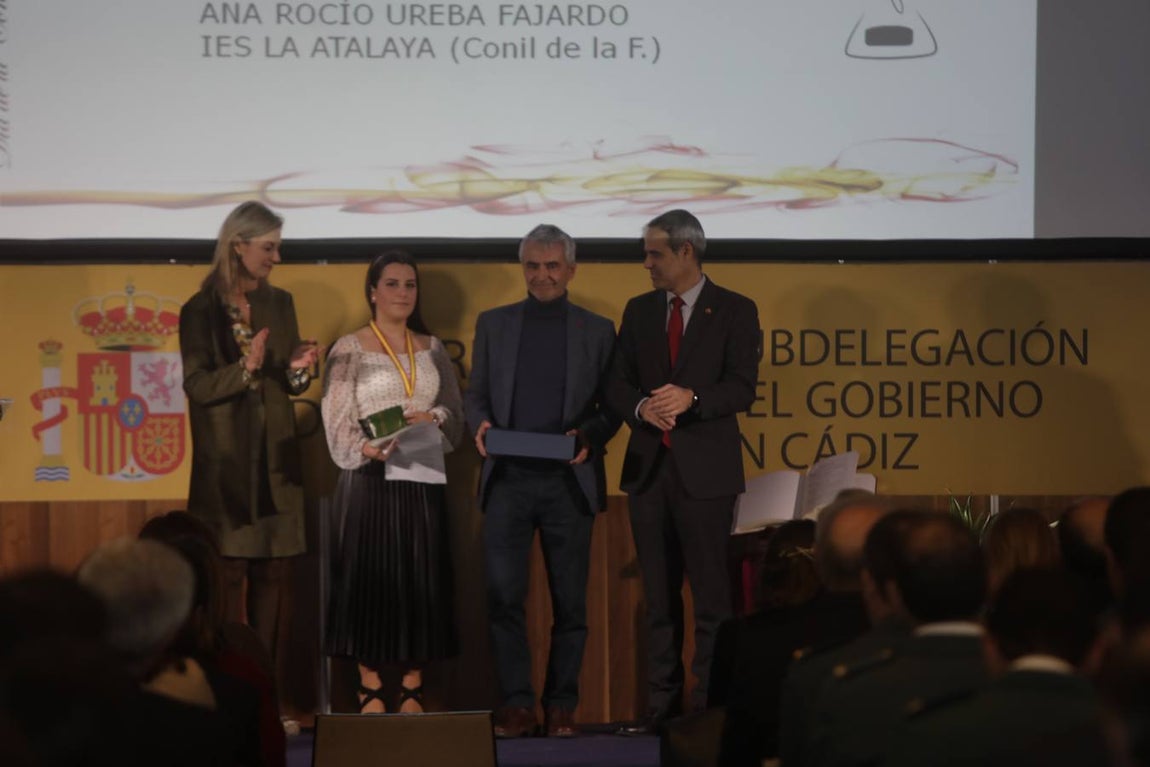 Entrega de distinciones de la Subdelegación por la conmemoración de la Constitución