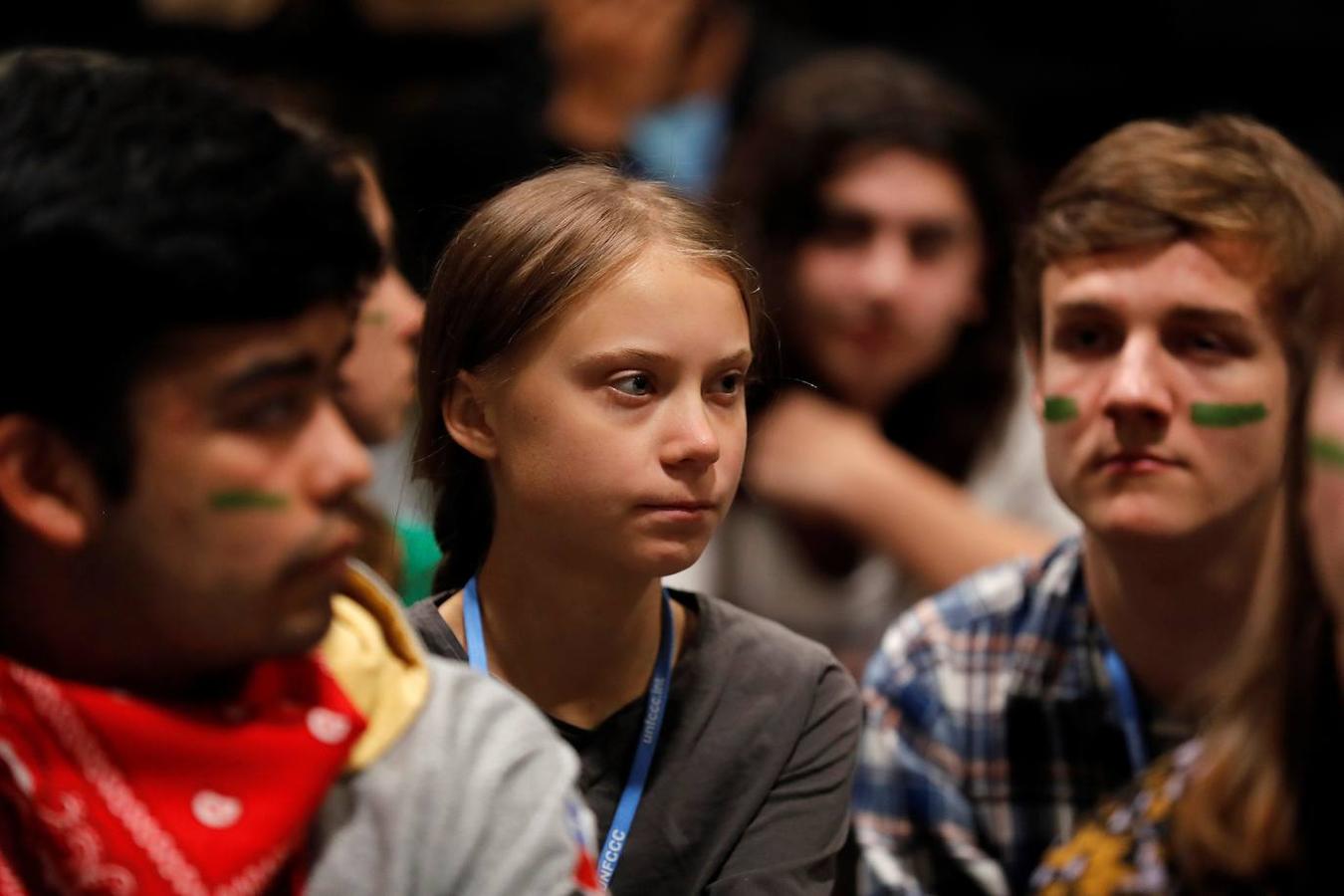 En imágenes: así ha sido la llegada de Greta Thunberg a Madrid