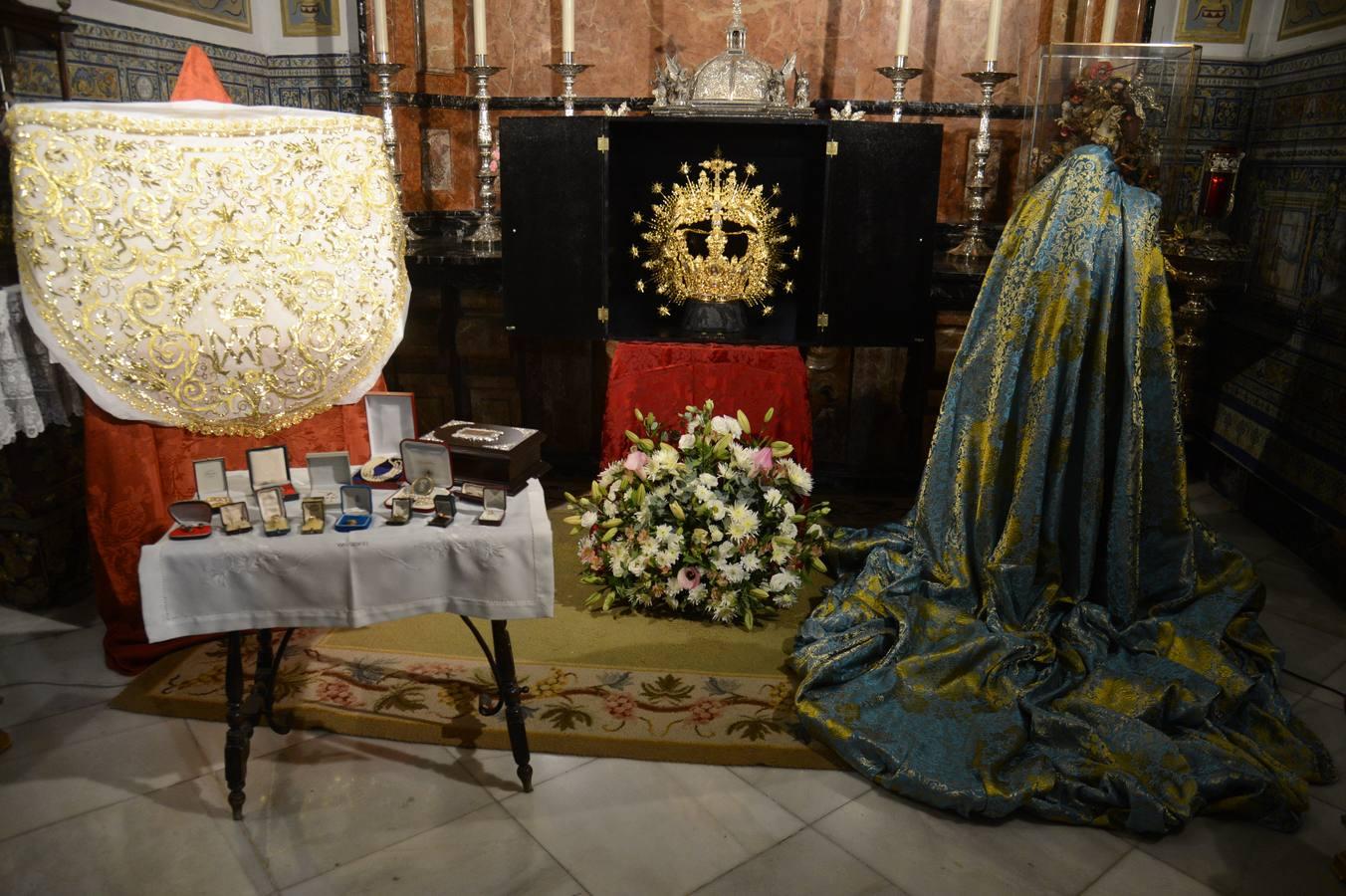 Los estrenos de la Virgen de la Salud del Santo Ángel