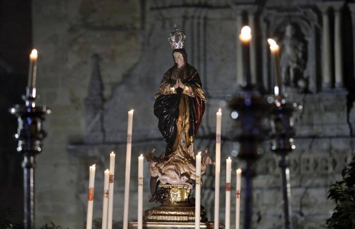 La procesión de la Inmaculada, en imágenes
