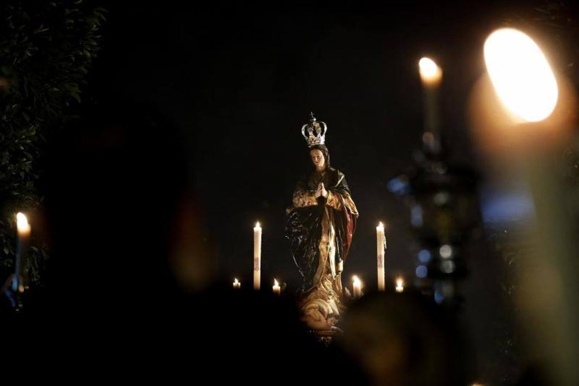 La procesión de la Inmaculada, en imágenes