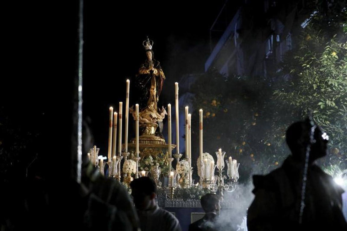 La procesión de la Inmaculada, en imágenes