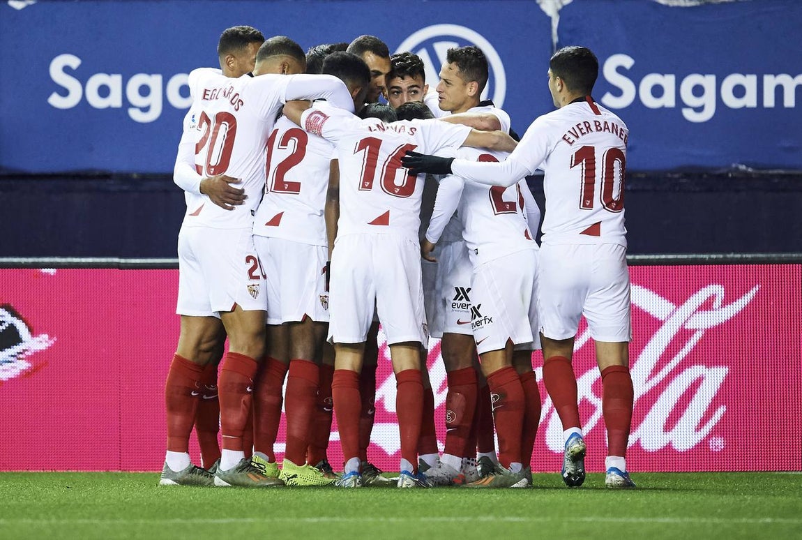 Las mejores imágenes del CA Osasuna - Sevilla FC