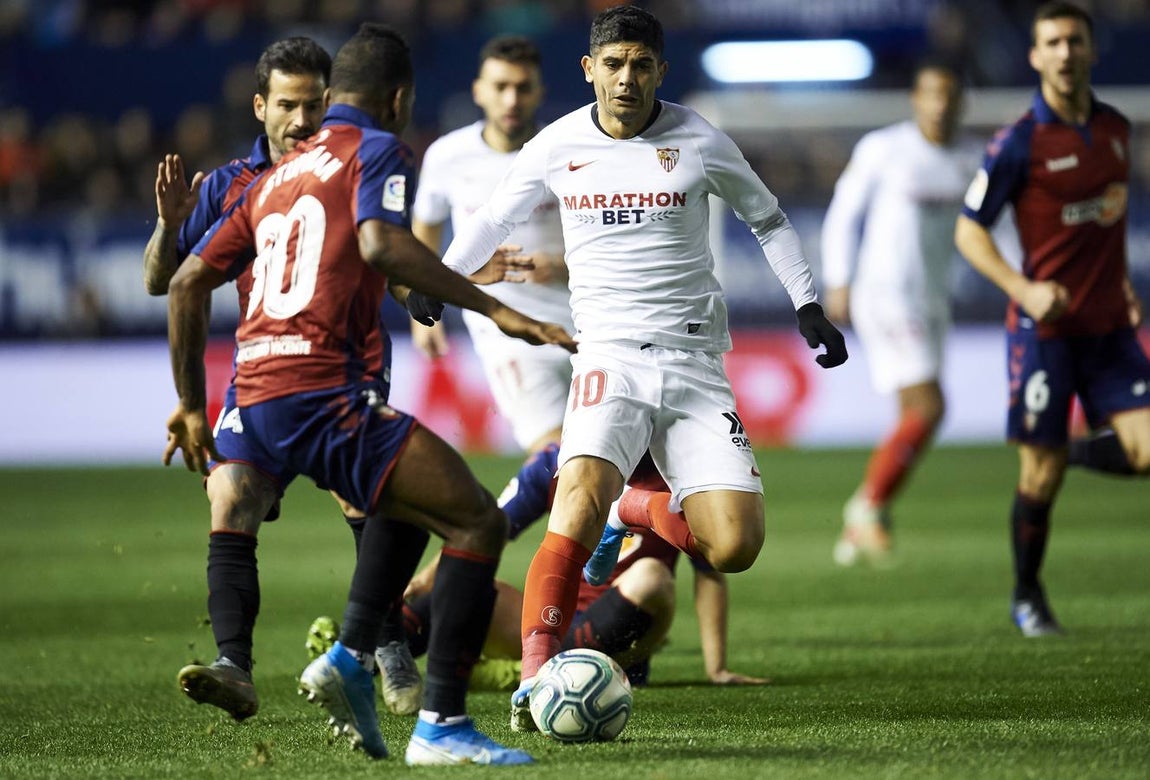 Las mejores imágenes del CA Osasuna - Sevilla FC