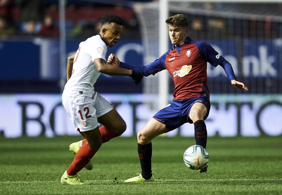 Las mejores imágenes del CA Osasuna - Sevilla FC