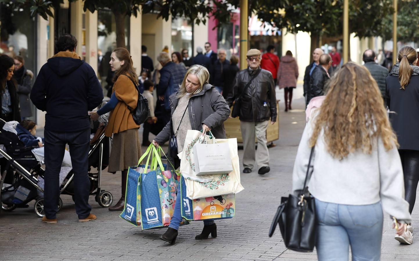 El lunes festivo bajo las luces de la Navidad en Córdoba, en imágenes