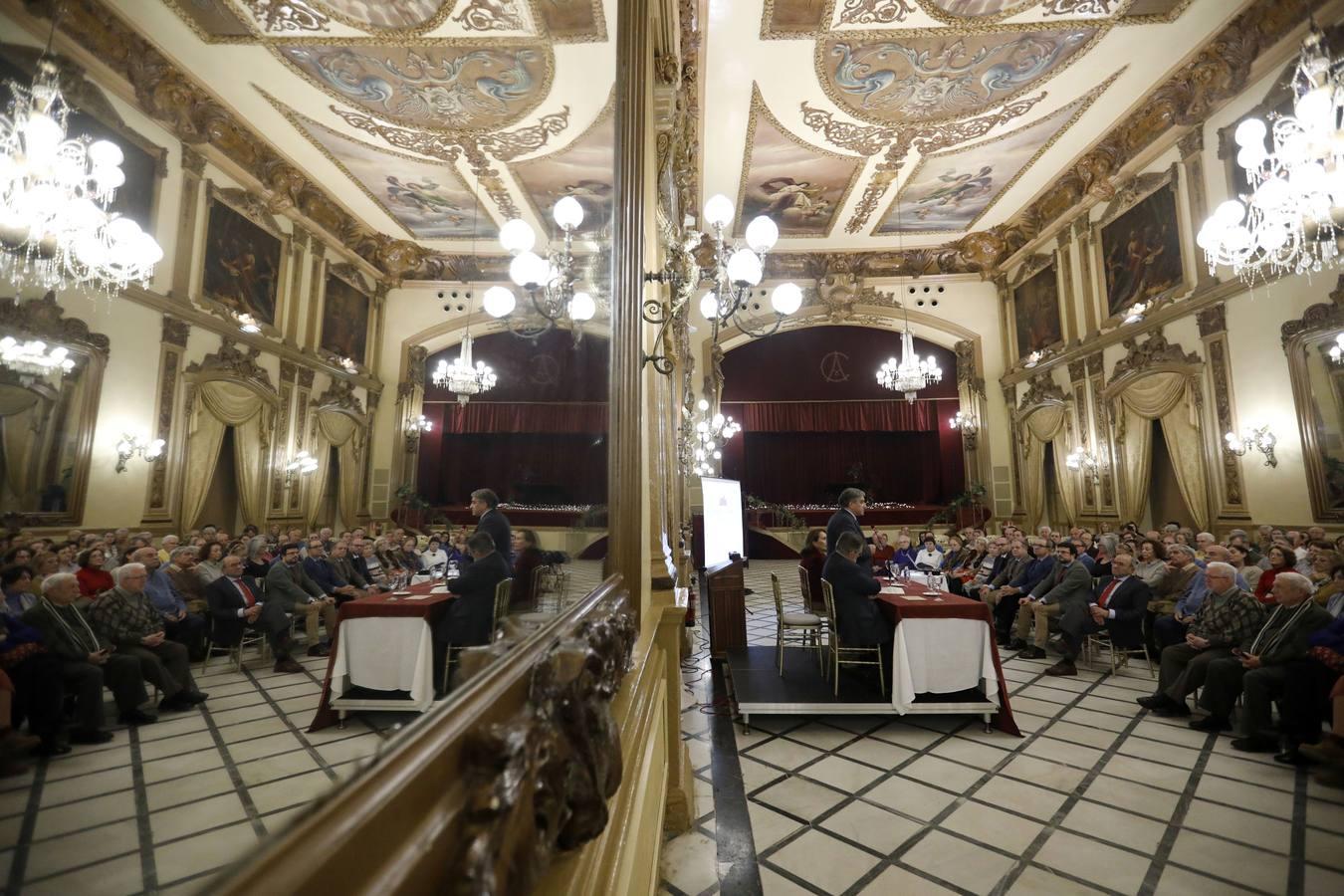 La conferencia de José Luis Corral en el Templo de Córdoba, en imágenes