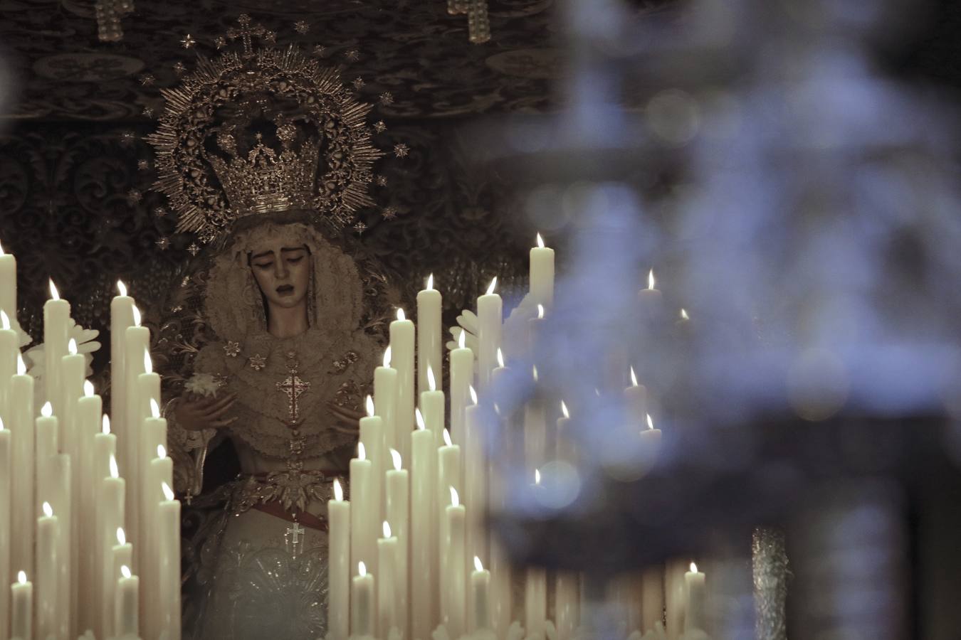 En imágenes, traslado de la Virgen de la Encarnación a la Catedral