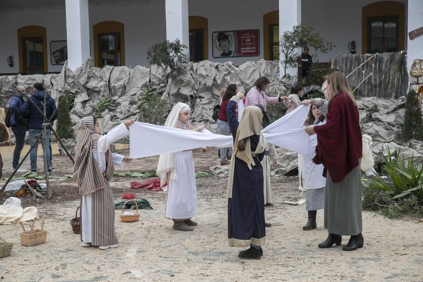 El Belén viviente del Colegio Salesianos de Córdoba, en imágenes