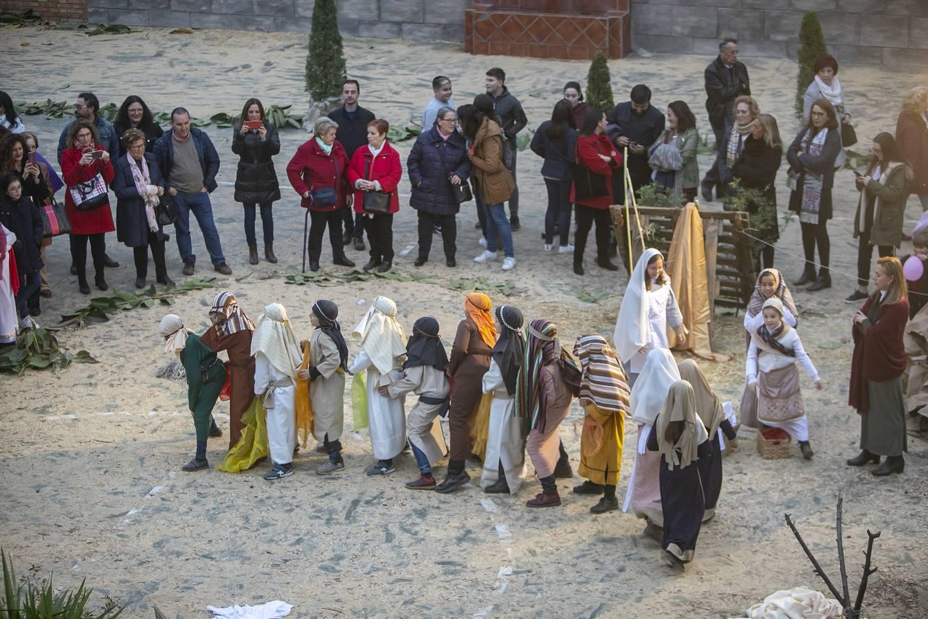 El Belén viviente del Colegio Salesianos de Córdoba, en imágenes