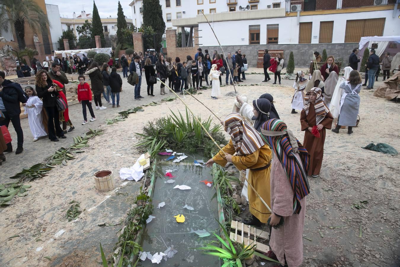 El Belén viviente del Colegio Salesianos de Córdoba, en imágenes