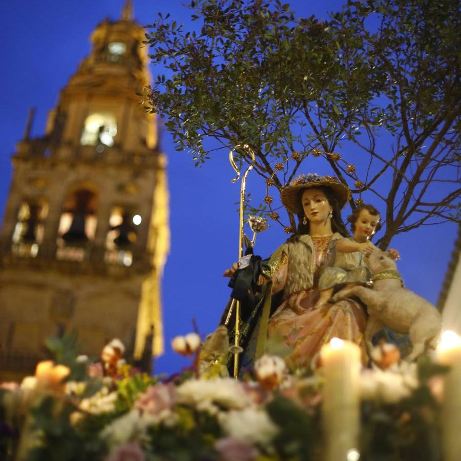 La procesión de la Divina Pastora de Córdoba, en imágenes