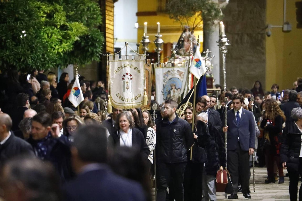 La procesión de la Divina Pastora de Córdoba, en imágenes