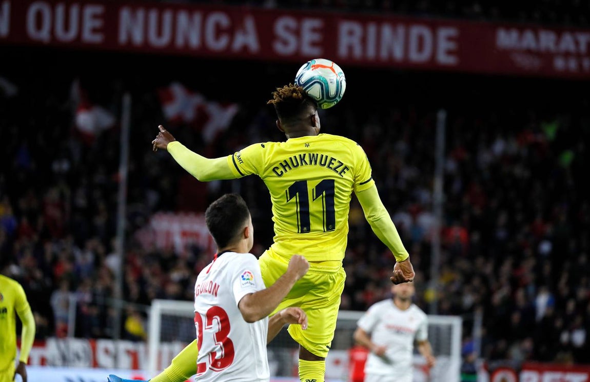 En imágenes, la derrota del Sevilla FC ante el Villarreal