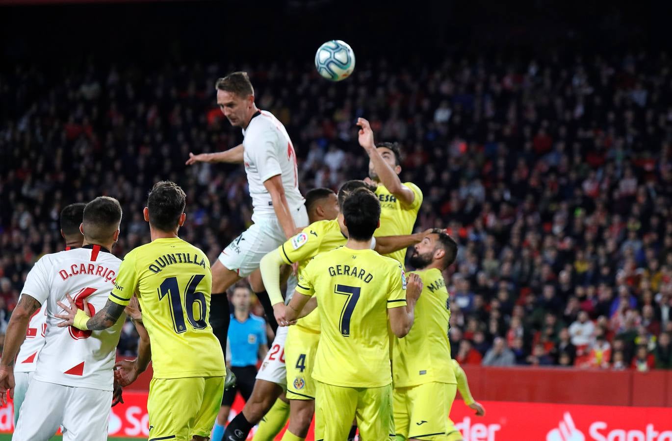 En imágenes, la derrota del Sevilla FC ante el Villarreal