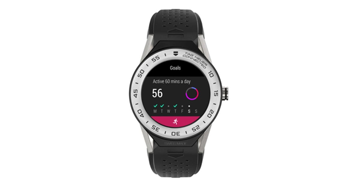 Reloj Connected Modular 41. Conectado, deportivo y discreto. Así es el Connected Modular 41 de TAG Heuer, que se adapta a las muñecas más pequeñas gracias a su diámetro y ofrece lo mejor de la casa de relojería suiza unido a lo último en tecnología. Puede personalizarse con correas, asas y esferas, es sumergible, unisex, compatible con Android y tiene una resolución y brillo inmejorables. Precio: 1.100€