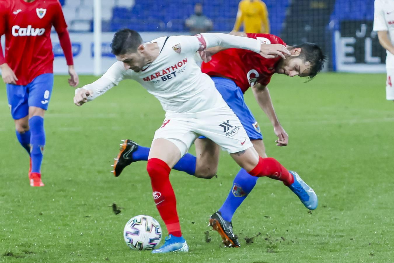 En imágenes, el Bergantiños-Sevilla de la primera ronda de la Copa del Rey