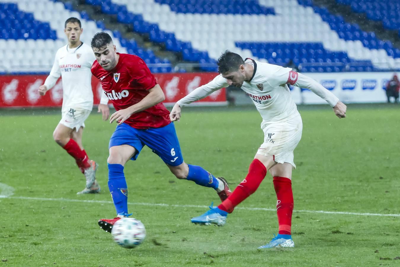 En imágenes, el Bergantiños-Sevilla de la primera ronda de la Copa del Rey