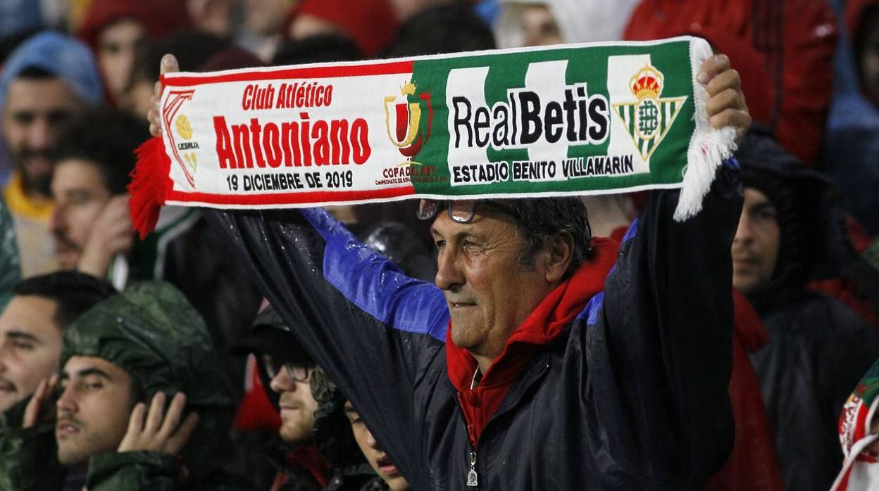 En imágenes, el Club Atlético Antoniano-Betis de Copa del Rey