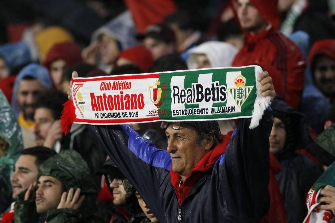 En imágenes, el Club Atlético Antoniano-Betis de Copa del Rey