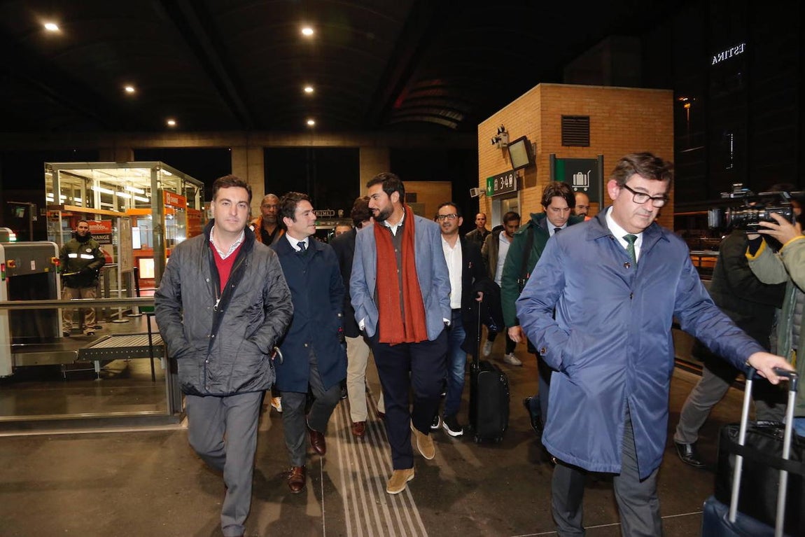 La llegada de los nuevos dueños del Córdoba CF, en imágenes